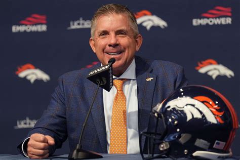 Broncos coach Sean Payton says team is taking aim at the AFC West: “We’re a game out in our division. That’s how we’re looking at it”